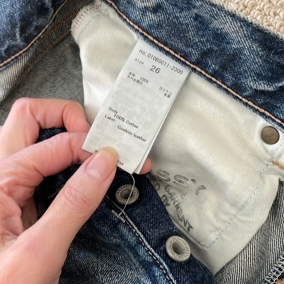 NWT MOUSSY VINTAGE Packard Distressed Denim Shorts intermix shopbop $245 - Picture 5 of 10